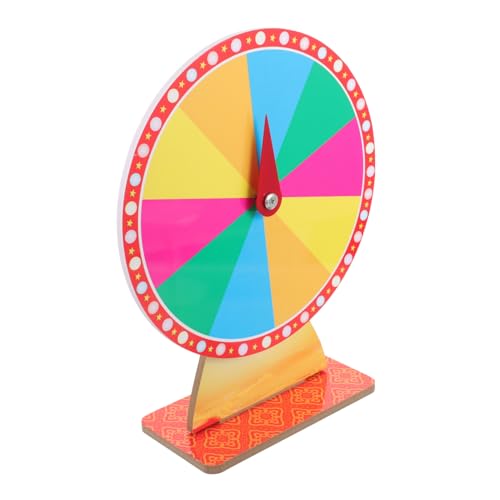 SOPOTUTU Rotierendes Tisch Party Preisrad aus Langlebigem DIY Spiel Losdrehrad für Familienfeiern Bar Karneval und Vielseitige Gewinnspiele Stabiles Gewinnrad SOPOTUTU Rotierendes Tisch Party Preisrad aus Langlebigem DIY Spiel Losdrehrad für Familienfeiern Bar Karneval und Vielseitige Gewinnspiele Stabiles Gewinnrad von SOPOTUTU