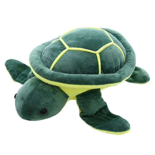 SOPOTUTU Schildkröte Stofftier -schildkröten- Schildkrötenspielzeug Schildkrötenplüschspielzeug Cartoon Ausgestopftes Gefüllte Schildkröte Stofftiere Plüschtiere Grün von SOPOTUTU