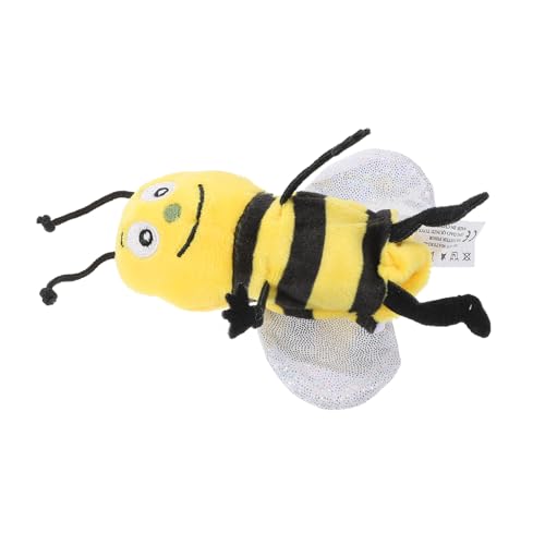 SOPOTUTU Schmetterlings-Tierhandpuppe puppenspielzeug Plüsch Bienen ausgestopfte Bienen Biene Plüsch Haustierspielzeug für Hunde gelb Bienenspielzeug PP Baumwolle SOPOTUTU Schmetterlings-Tierhandpuppe puppenspielzeug Plüsch Bienen ausgestopfte Bienen Biene Plüsch Haustierspielzeug für Hunde gelb Bienenspielzeug PP Baumwolle von SOPOTUTU