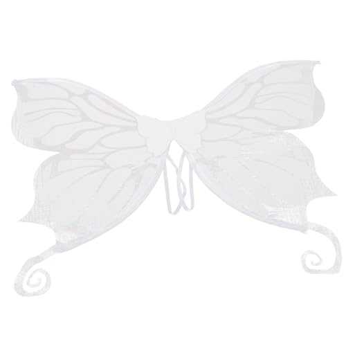 SOPOTUTU Schmetterlingsflügel Leichtes Bequemes Elfenflügel Kostüm Dekoratives Foto Requisit Sicherer Langlebiger Materialmix Weißes Party Bühnenaccessoire SOPOTUTU Schmetterlingsflügel Leichtes Bequemes Elfenflügel Kostüm Dekoratives Foto Requisit Sicherer Langlebiger Materialmix Weißes Party Bühnenaccessoire von SOPOTUTU