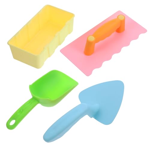 SOPOTUTU Schneeschaufel Winter Outdoor mit Weichem Vielseitig für Schnee und Fördert Kreativität und Motorische Fähigkeiten Kompakt und Leicht für Jungen und Mädchen Zufällige Farbe von SOPOTUTU