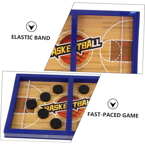 SOPOTUTU Schnelles Sling Puck Spiel Tischspiel Tragbares Schleuder Kompaktes Leichtes Geschicklichkeitsspiel für Familien Fördert Wettbewerb und Spielspaß SOPOTUTU Schnelles Sling Puck Spiel Tischspiel Tragbares Schleuder Kompaktes Leichtes Geschicklichkeitsspiel für Familien Fördert Wettbewerb und Spielspaß von SOPOTUTU