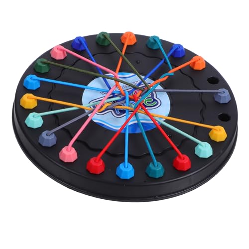 SOPOTUTU Seilpuzzle Zum Trainieren des Logischen Denkens Gehirn Seilpuzzle Teaser Gehirnpuzzles Für Gehirnpuzzle Teaser Trainingspuzzle Puzzle Lernspielzeug Für Kunststoff von SOPOTUTU