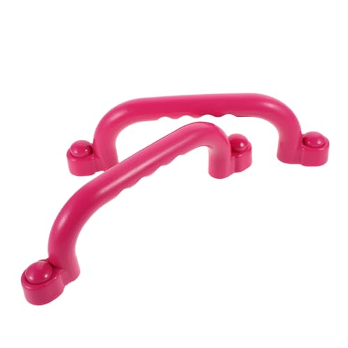 SOPOTUTU Sicherheitsgriffe für Spielplatz Kunststoff Haltegriffe rutschfest Kompatibel mit Klettergerüst Spielhaus und Schaukelsets Outdoor Zubehör Rosa SOPOTUTU Sicherheitsgriffe für Spielplatz Kunststoff Haltegriffe rutschfest Kompatibel mit Klettergerüst Spielhaus und Schaukelsets Outdoor Zubehör Rosa von SOPOTUTU