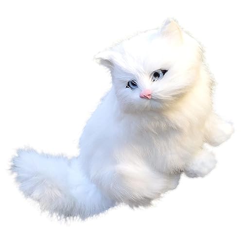 SOPOTUTU Simulation Katze Furry Cat Modell Realistische Katze für Allergikerfreundliches Deko und Mäusevertreiber SOPOTUTU Simulation Katze Furry Cat Modell Realistische Katze für Allergikerfreundliches Deko und Mäusevertreiber von SOPOTUTU