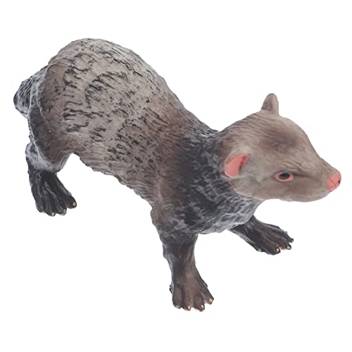 SOPOTUTU Simulierte Frettchen Figur aus Hochwertigem Kunststoff Detailgetreues Wildtiermodell Kognitives Lernspielzeug für Langlebige Dekofigur als zu Geburtstag und Weihnachten SOPOTUTU Simulierte Frettchen Figur aus Hochwertigem Kunststoff Detailgetreues Wildtiermodell Kognitives Lernspielzeug für Langlebige Dekofigur als zu Geburtstag und Weihnachten von SOPOTUTU