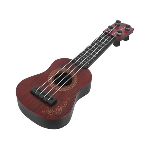 SOPOTUTU Simulierte Kindergitarre Abs Musikinstrument Tragbar Leicht Lernspielzeug für Rhythmusförderung und Frühes Musikverständnis und Dekoration von SOPOTUTU