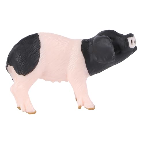 SOPOTUTU Simuliertes Schwein Modellspielzeug Kreatives Deko für Sammelobjekt Lernspielzeug Detailgetreue Ausführung für Rollenspiele und Dekoration von SOPOTUTU