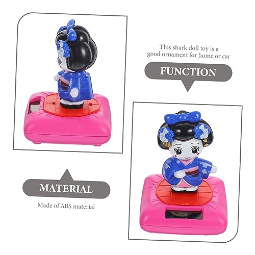 SOPOTUTU Solarbetriebene Kimono Puppe mit Kopfnicken Niedliche Tanzende Auto und Schreibtischdekoration Kleine Japanische Kimono Figur für Innenraum und Büro SOPOTUTU Solarbetriebene Kimono Puppe mit Kopfnicken Niedliche Tanzende Auto und Schreibtischdekoration Kleine Japanische Kimono Figur für Innenraum und Büro von SOPOTUTU