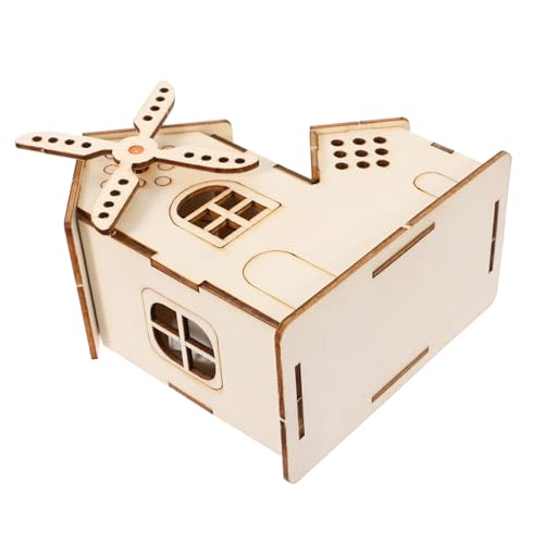 SOPOTUTU Solarbetriebene Windmühle Bausatz aus Holz DIY Wissenschaftsspielzeug für Leichtes Selbstmontage Modell Kreativität und Unabhängigem Denken für und Technikförderung SOPOTUTU Solarbetriebene Windmühle Bausatz aus Holz DIY Wissenschaftsspielzeug für Leichtes Selbstmontage Modell Kreativität und Unabhängigem Denken für und Technikförderung von SOPOTUTU
