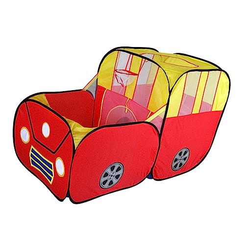 SOPOTUTU Spielzelt Tragbar Bunt Autodesign Spielhaus Indoor Outdoor für Jungen Mädchen Kreatives Spiel und Fantasieförderung von SOPOTUTU