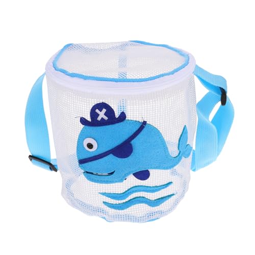 SOPOTUTU Spielzeugtasche Für Den Strand Netzbeutel Für Muschelspielzeug Kleinkinder Muschelsäcke Aufheben Gewebte Strandkinder Rosa Netztasche Mit Reißverschluss Blue PVC SOPOTUTU Spielzeugtasche Für Den Strand Netzbeutel Für Muschelspielzeug Kleinkinder Muschelsäcke Aufheben Gewebte Strandkinder Rosa Netztasche Mit Reißverschluss Blue PVC von SOPOTUTU