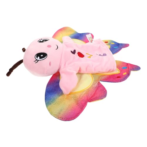 SOPOTUTU Stuffed Butterfly Hand Puppet für Kreatives Rollenspiel und Geschichtenerzählen für Geburtstags und Weihnachtsfeiern Fördert die Fantasie von Kindern von SOPOTUTU