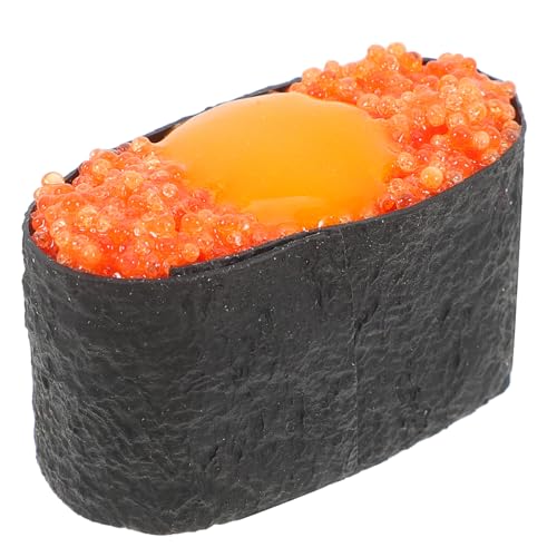 SOPOTUTU Sushi Modell Sushi Künstliches Essen Zur Präsentation Sushi Party Dekorationen Sushi Ornament Sushi Geburtstagsdekorationen Gefälschtes Sushi Reisbällchen Modell von SOPOTUTU