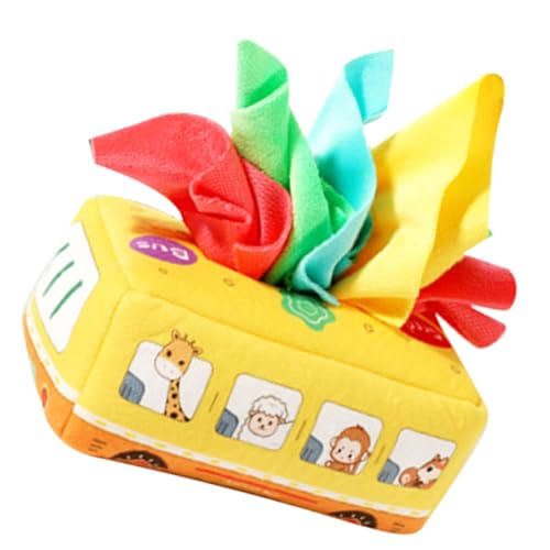 SOPOTUTU Tissue Box für Kleinkinder Jahr Sensorisches Aktivitätsspielzeug mit Bunten Farben Reißfestem Knistereffekt und Großem Öffnungsdesign Farb Motorikentwicklung SOPOTUTU Tissue Box für Kleinkinder Jahr Sensorisches Aktivitätsspielzeug mit Bunten Farben Reißfestem Knistereffekt und Großem Öffnungsdesign Farb Motorikentwicklung von SOPOTUTU