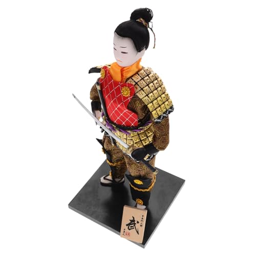 SOPOTUTU Japanische Samurai-Puppe Für Schreibtisch Exquisit Gefertigt Japanisches Dekor Für Zuhause Party-Dekoration Traditionelle Puppe SOPOTUTU Japanische Samurai-Puppe Für Schreibtisch Exquisit Gefertigt Japanisches Dekor Für Zuhause Party-Dekoration Traditionelle Puppe von SOPOTUTU