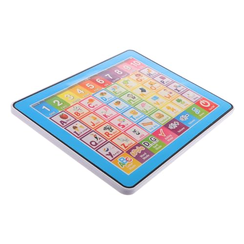 SOPOTUTU Tragbares Tablet für Touchscreen Buchstaben Zahlenlernen Interaktives Pädagogisches für Kleinkinder Fördert Frühe Bildung und Kognitive Entwicklung Kindgerechtes Design in Blau SOPOTUTU Tragbares Tablet für Touchscreen Buchstaben Zahlenlernen Interaktives Pädagogisches für Kleinkinder Fördert Frühe Bildung und Kognitive Entwicklung Kindgerechtes Design in Blau von SOPOTUTU