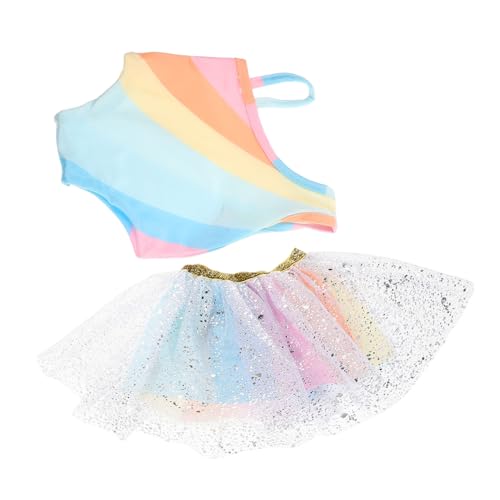 SOPOTUTU Tutu Rock für Puppen Funkelnder Tüllrock für Puppen für Rollenspiele Ballettaufführungen und Kreative Verkleidungsmöglichkeiten SOPOTUTU Tutu Rock für Puppen Funkelnder Tüllrock für Puppen für Rollenspiele Ballettaufführungen und Kreative Verkleidungsmöglichkeiten von SOPOTUTU