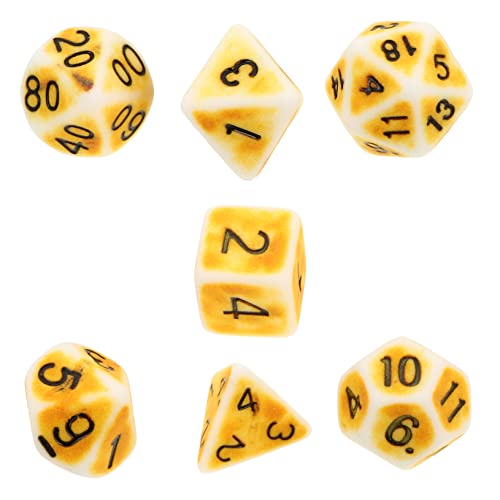 SOPOTUTU Vintage Würfelset Teilig für Brettspiele Retro Multi Seiten Würfel Partybedarf Tragbare Dices für Zuhause Büro und Feiern SOPOTUTU Vintage Würfelset Teilig für Brettspiele Retro Multi Seiten Würfel Partybedarf Tragbare Dices für Zuhause Büro und Feiern von SOPOTUTU