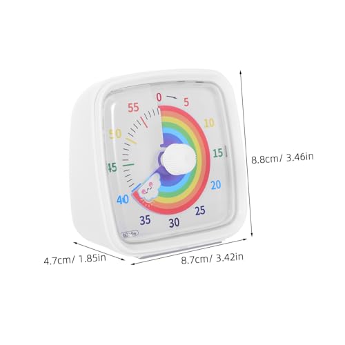 SOPOTUTU Visual Timer mit Nachtlicht und Countdown Funktion Multifunktionaler Mini Timer für Schüler Einfache Bedienung Kompakt und Tragbar für Lernen und Zeitmanagement zu Hause von SOPOTUTU