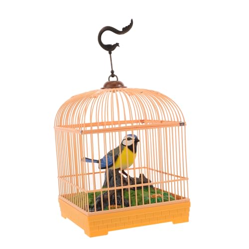 SOPOTUTU Vogelkäfig Mit Sprachsteuerung Ohne Vogelkäfig Einfache Lendenwirbelsäule Cartoon Radsicherungsmuttern Multifunktionaler Aufkleber Sitz Lendenwirbelsäulenaufhänger von SOPOTUTU