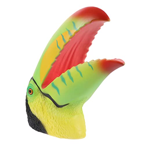 SOPOTUTU Waschbare Toucan Handpuppe für Weiches Kinderfreundliches zur Frühkindlichen Lustige Tier Handpuppe für Rollenspiel und Eltern Junge Mädchen Interaktion von SOPOTUTU