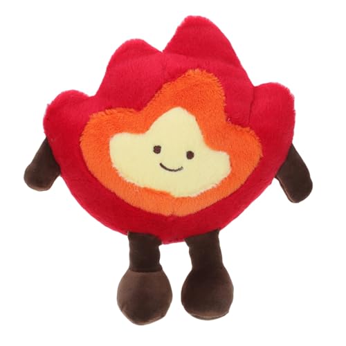 SOPOTUTU Weiches Lagerfeuer Plüschtier Flauschiges Feuer Simulation Vielseitig als Kissen Dekoration und Accessoire für Zuhause und Outdoor von SOPOTUTU