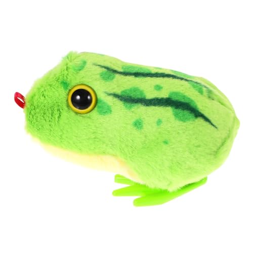 SOPOTUTU Wind Up Frosch Windspielzeug Hüpffrosch aus Plüsch und Robust für Kleinkinder von Hand Auge Koordination und Krabbelspaß SOPOTUTU Wind Up Frosch Windspielzeug Hüpffrosch aus Plüsch und Robust für Kleinkinder von Hand Auge Koordination und Krabbelspaß von SOPOTUTU