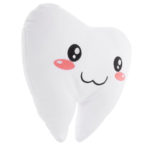 SOPOTUTU Zahn Kissen Zahn Halter Hängendes Kissen Kleines Kissen Für Kurzer Plüsch Weiß SOPOTUTU Zahn Kissen Zahn Halter Hängendes Kissen Kleines Kissen Für Kurzer Plüsch Weiß von SOPOTUTU