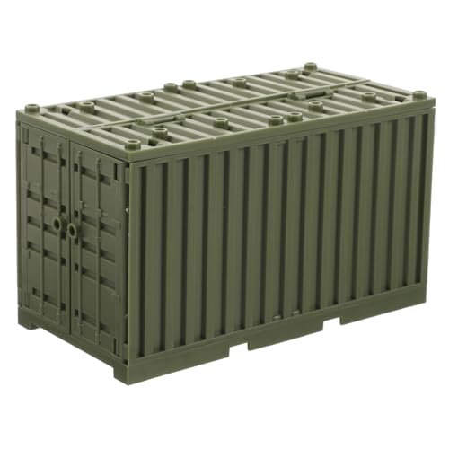 SOPOTUTU Zubehör Bin Modell Mini Little Shipping Haushalt Gebäude Requisiten Bausteine Grün SOPOTUTU Zubehör Bin Modell Mini Little Shipping Haushalt Gebäude Requisiten Bausteine Grün von SOPOTUTU