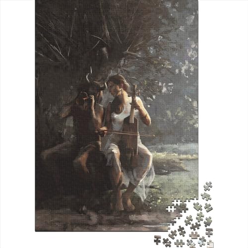 1000-teiliges Puzzle für Erwachsene, Rokita Song, Puzzles, Gehirntraining, Herausforderung, Puzzlespiel, Geschenk für 1000 Teile (75 x 50 cm) von SOQWBYG