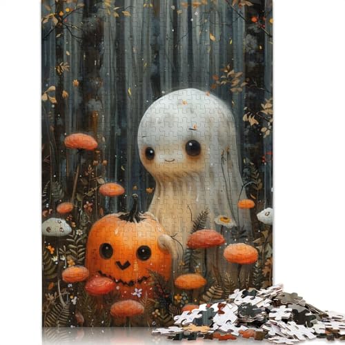 1000-teiliges Puzzle für Erwachsene, süßes Kürbisgeist-Puzzle, Dekompressionsspiel, Spielzeug-Puzzle, Geburtstagsgeschenke, 1000 Teile (75 x 50 cm) von SOQWBYG