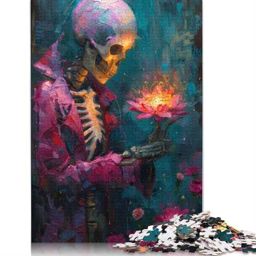 1500-teiliges Puzzle „Der Sinn des Lebens“ für Erwachsene, Holzpuzzle für die ganze Familie, Stressabbau-Puzzle für Erwachsene ab 18 Jahren, 1500 Teile (85 x 57 cm) von SOQWBYG