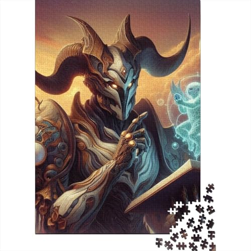 Arcane Ritual Puzzle DIY-Spiel Papier Rechteckiges Puzzle für Jungen oder Mädchen Geburtstagsgeschenk 70x50cm/1000 Teile von SOQWBYG