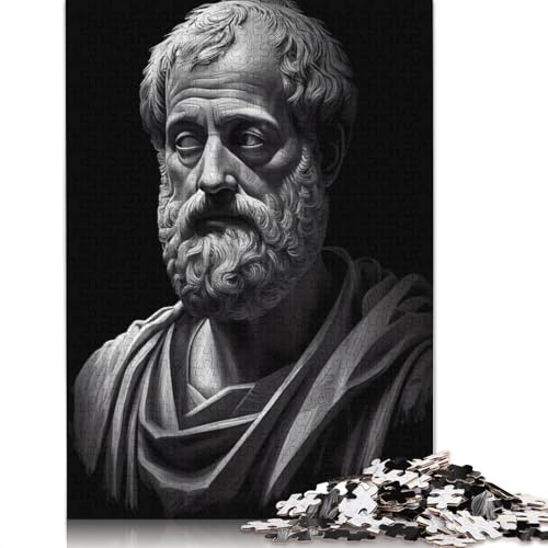 Aristoteles-Puzzle, 520 Teile, Holzpuzzle, Puzzlespiele für Erwachsene, Lernspielzeug, 520 Teile (52 x 38 cm) von SOQWBYG