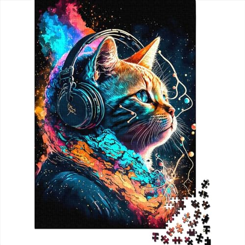 Cat93 Puzzle, anpassbare Bilder, 100% recycelter Karton, Puzzle für Jungen oder Mädchen, einzigartiges Geschenk, 70 x 50 cm/1000 Teile Cat93 Puzzle, anpassbare Bilder, 100% recycelter Karton, Puzzle für Jungen oder Mädchen, einzigartiges Geschenk, 70 x 50 cm/1000 Teile von SOQWBYG