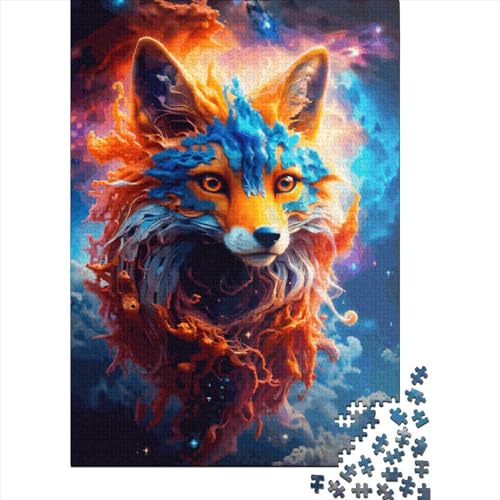 Celestial Fox Puzzlefreundliche Materialien, 100 Prozent recycelte Pappe, Puzzle für Erwachsene und Kinder, Ostergeschenke, 70 x 50 cm/1000 Teile Celestial Fox Puzzlefreundliche Materialien, 100 Prozent recycelte Pappe, Puzzle für Erwachsene und Kinder, Ostergeschenke, 70 x 50 cm/1000 Teile von SOQWBYG