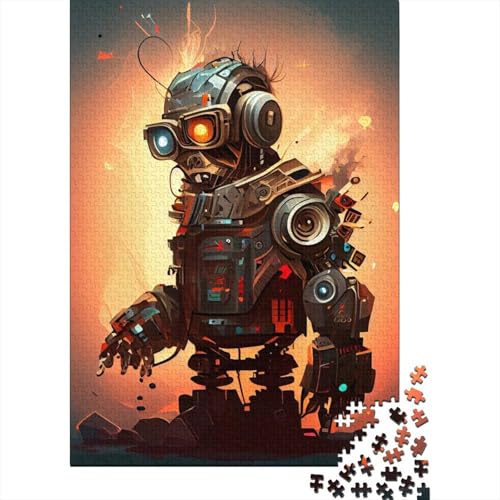 Dampfroboter-Puzzle, Lernspiele, Familienaktivitäten, Premium-Karton-Puzzle für Frauen und Männer, Ostergeschenk, 70 x 50 cm/1000 Teile Dampfroboter-Puzzle, Lernspiele, Familienaktivitäten, Premium-Karton-Puzzle für Frauen und Männer, Ostergeschenk, 70 x 50 cm/1000 Teile von SOQWBYG