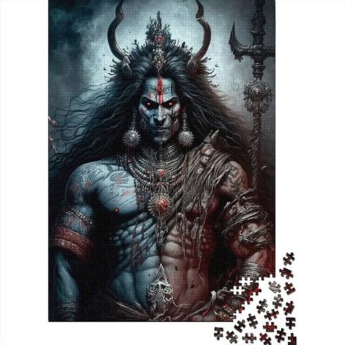 Dark Lord 520-teiliges Puzzle für Erwachsene, schwieriges Puzzle für Erwachsene, anspruchsvolles Puzzle-Geschenk für Freunde und Familie, 520 Teile (52 x 38 cm) von SOQWBYG