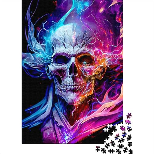 Fantasy Face2 Puzzle zusammen. Hochwertiges Kartonpuzzle für Kinder und Erwachsene ab 12 Jahren 38 x 26 cm/1000 Teile von SOQWBYG