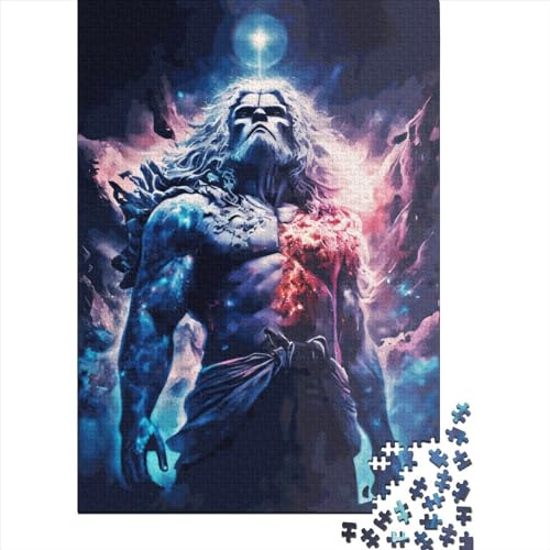Holzpuzzle-Spielzeug für 520 Teile, Ghost Lord-Puzzles für Jungen und Mädchen, Lernspiele für über 18-Jährige, 520 Teile (52 x 38 cm) von SOQWBYG