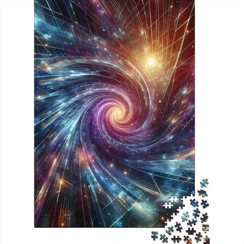 Hyperspace Adeo Puzzle DIY-Spiel Papier Rechteckiges Puzzle für Jungen oder Mädchen Geburtstagsgeschenk 38x26cm/1000 Teile von SOQWBYG