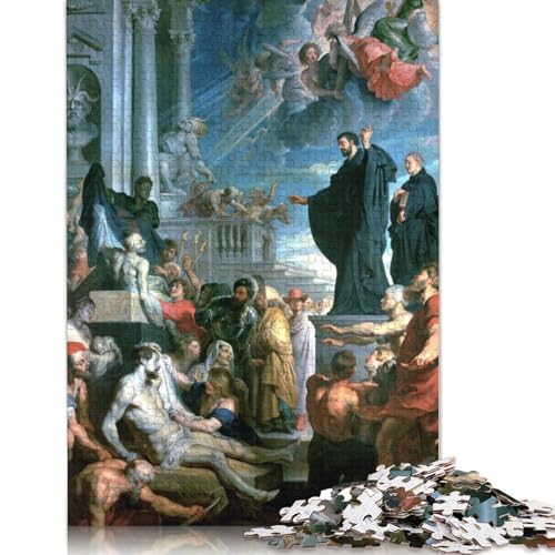 Puzzle für Erwachsene, 1000 Teile, „Die Wunder von Xavier“, Lernspielzeug, Puzzle, Heimwanddekoration, 1000 Teile (75 x 50 cm) von SOQWBYG