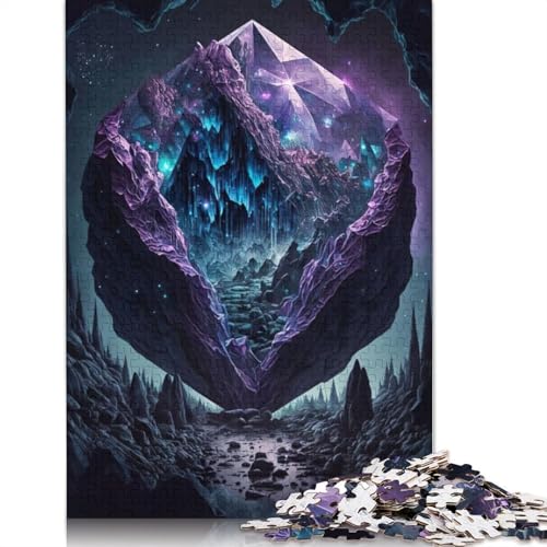 Puzzle für Erwachsene, 1000 Teile, Fantasie-Weltraumlandschaft, Puzzle für Teenager, Puzzle für Erwachsene und Teenager, Familienpuzzlespiel, 1000 Teile (75 x 50 cm) von SOQWBYG