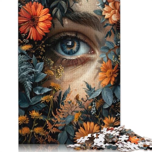 Puzzle für Erwachsene, 1500 Teile, Vintage-Blick in die Natur, Holzpuzzle für Erwachsene, Spiele, Lernspielzeug, 1500 Teile (85 x 57 cm) von SOQWBYG
