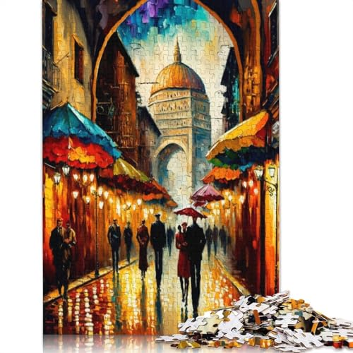 Puzzle für Erwachsene, 520 Teile, Großer Basar, Istanbul, aus Holz, kreative Kunst, Puzzle, Geschenke, Puzzles für Erwachsene, 520 Teile (52 x 38 cm) von SOQWBYG