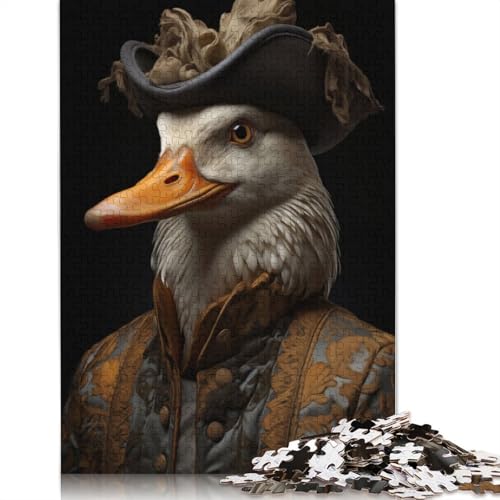 Puzzle für Erwachsene, 520 Teile, anspruchsvolle Gänsepuzzles für Erwachsene, Holzpuzzlespiel, Herausforderungsspielzeug, 520 Teile (52 x 38 cm) von SOQWBYG