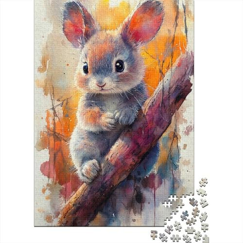 Puzzle für Erwachsene, Tierliebhaber, 1500 Teile, Puzzlespiele, Lernspielzeug, Puzzle für ab 18 Jahren und Erwachsene, 1500 Teile (85 x 57 cm) von SOQWBYG