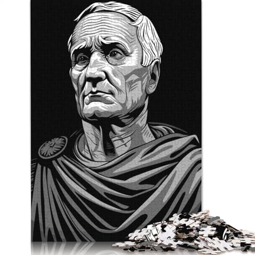 Puzzle für Erwachsene „Cicero, römischer Kaiser“, 520-teilig, kreatives Puzzle, geistiges Spielzeug, Zusammenbauspiele, 520 Teile (52 x 38 cm) von SOQWBYG
