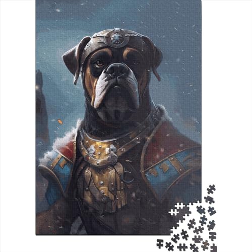 Rottweiler-Wikinger-Puzzle, Lernspiel, rechteckiges Papierpuzzle für Erwachsene, Teenager, Ostergeschenke, 70 x 50 cm/1000 Teile Rottweiler-Wikinger-Puzzle, Lernspiel, rechteckiges Papierpuzzle für Erwachsene, Teenager, Ostergeschenke, 70 x 50 cm/1000 Teile von SOQWBYG